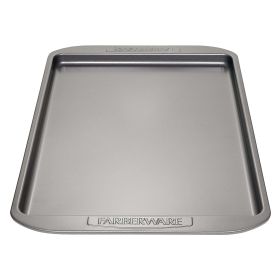 Farberware 11 x 17 Inch Bakeware Nonstick Cookie Pan, Gray