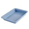 Farberware Easy Solutions 9" x 13" Nonstick Bakeware Rectangular Cake Pan, Blue