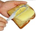 Multifunction 3 In 1 Stainless Steel Butter Cutter Knife Cream Knife Western Bread Jam Knife Cheese Spreader 3 In 1 Stainless Steel Butter Spreader Kn