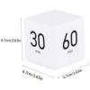 1pc Cube Timer; Gravity Flip Kitchen Timer For Time Management And Countdown Settings 15-20-30-60 Minutes