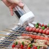 Four-in-one Sauce Sub-bottling; Creative Outdoor Barbecue Portable Transparent Seasoning Box